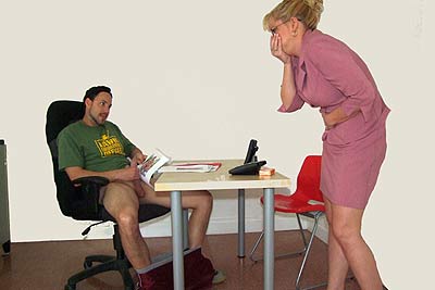 Boss Smokes Cock - April 03